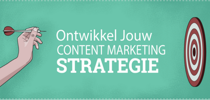 Alles wat je wilt weten over de 8 stappen van een contentmarketing strategie. Infographic.