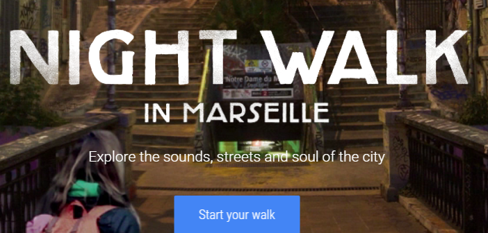 ‘NightWalk Marseille’ grote winnaar categorie Mobile SpinAwards 2015. Showcase