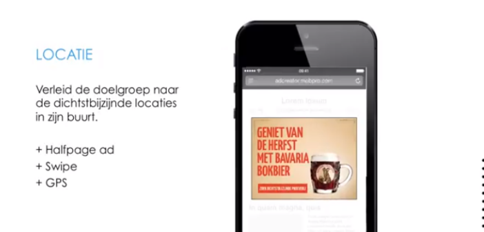 Location based targeting op mobiel speelt sleutelrol in Bavaria campagne