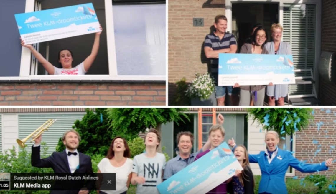 Viral Video; KLM verrast geslaagde scholieren met vliegtickets