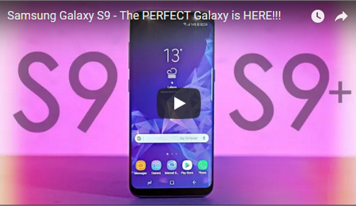 Wat je van de knaller Samsung Galaxy S9 mag verwachten